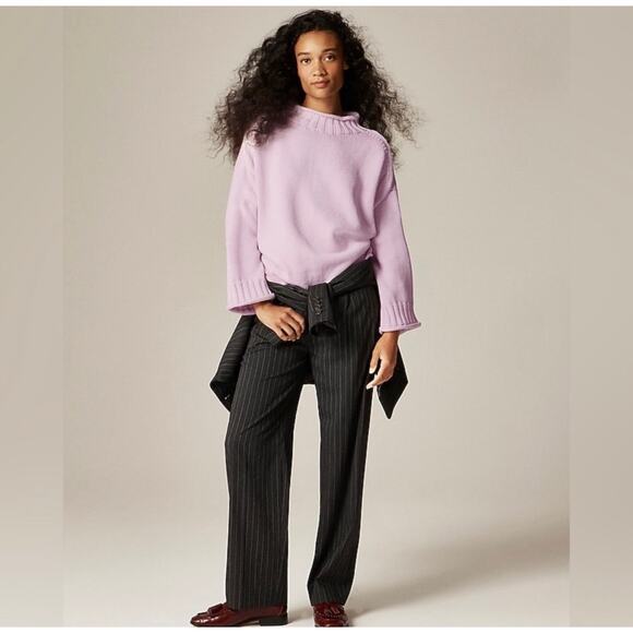 J. Crew 2025 Rollneck Sweater Peppermint Ice NWT size XS - Picture 2 of 7